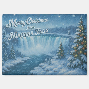 Imán Feliz Navidad desde la Magnet de Invierno de las C