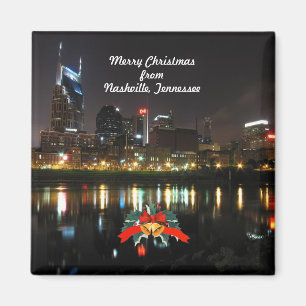 Imán Feliz Navidad desde Nashville