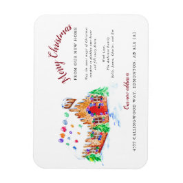 Imán Feliz Navidad desde nuestra nueva dirección A