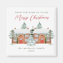 Imán Feliz Navidad desde tus vecinos