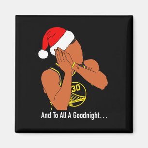 Imán Feliz Navidad Divertida Noche Jugador de Sketll Sp