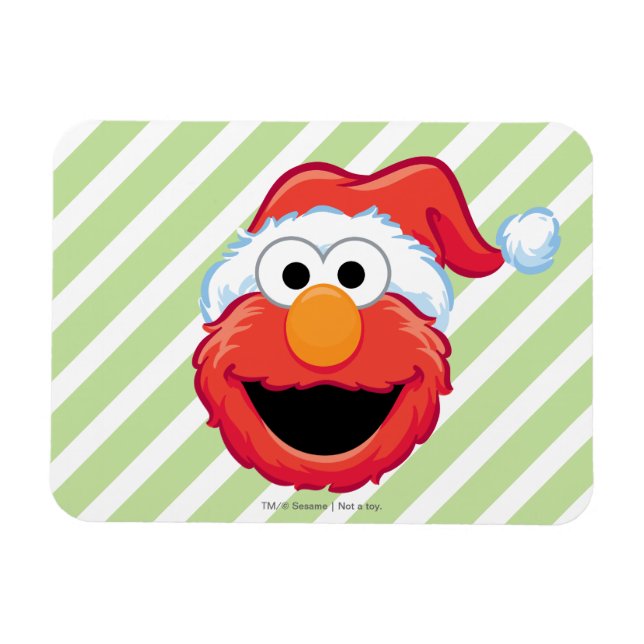 Imán Feliz Navidad Elmo (Horizontal)