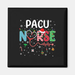 Imán Feliz Navidad Enfermera Divertido Pacu Enfermera N