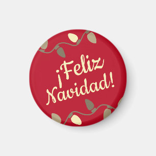 Imán Feliz navidad española Feliz Navidad Navidad