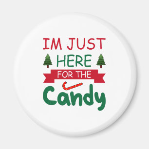 Imán Feliz Navidad Estoy Aquí Por El Candy