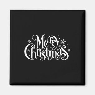 Imán Feliz Navidad Familia Trajes De Concordancia Noche