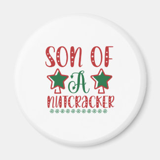 Imán Feliz Navidad Hijo De Un Nutcracker