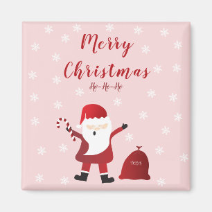 Imán Feliz Navidad Ho Ho Ho Santa Claus