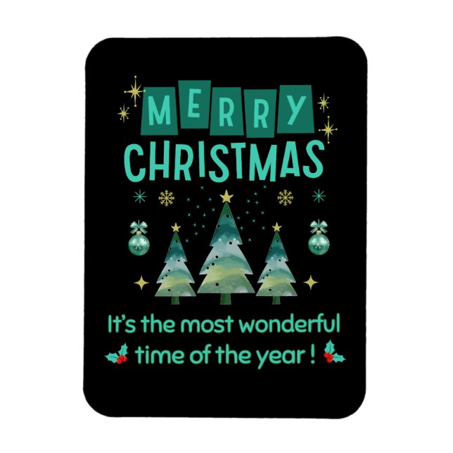 Imán Feliz Navidad - Maravilloso momento del año (Vertical)