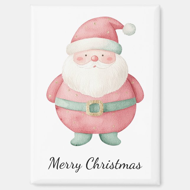 Imán Feliz Navidad Papá Noel (Anverso)