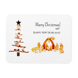 Imán Feliz Navidad! Tarjeta