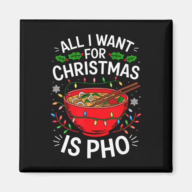 Imán Feliz Navidad Todo Lo Que Quiero De Los Navidades  (Frente)