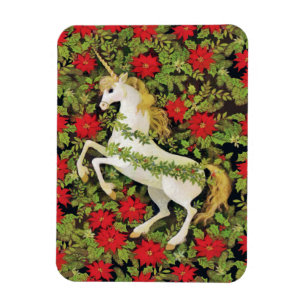 Imán Feliz Navidad Unicornio