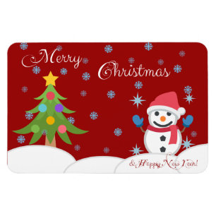 Imán ¡Feliz Navidad y feliz año nuevo!