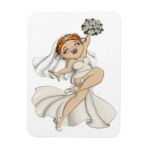 Imán Feliz Novia 03