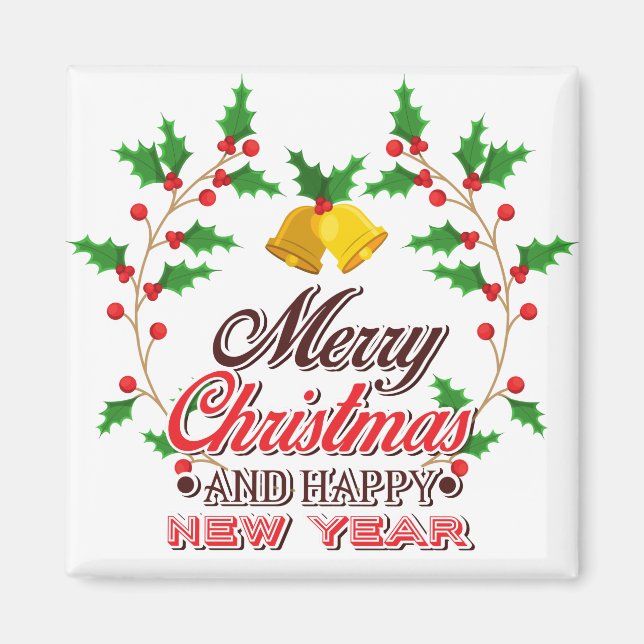 Imán Feliz nuevo (Frente)