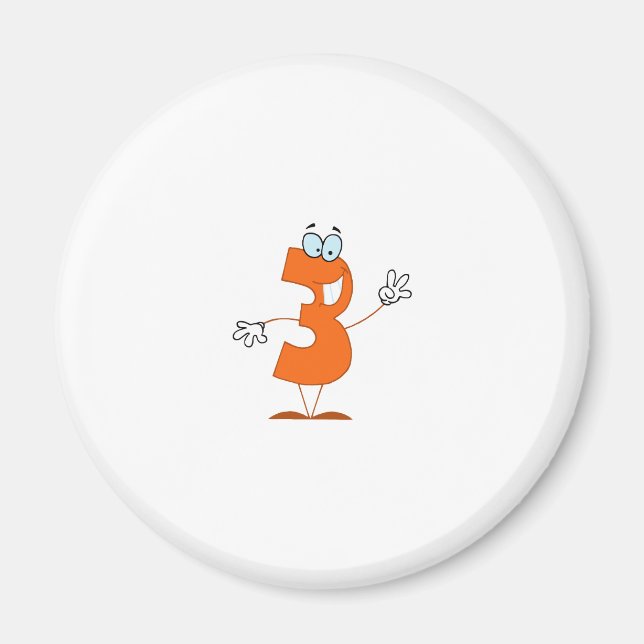 Imán Feliz número 3 (Frente)