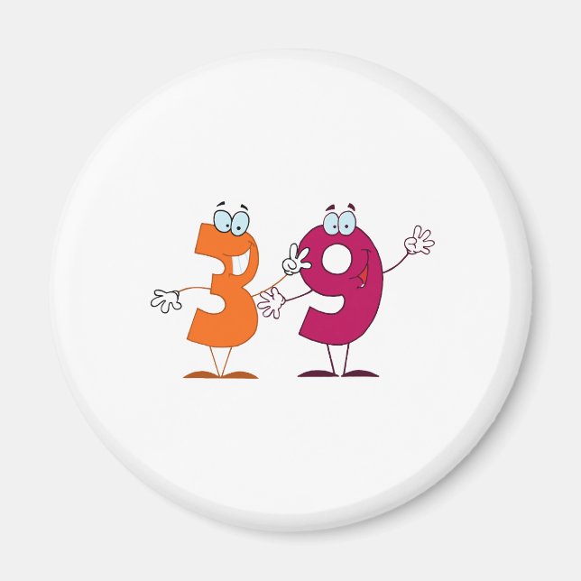 Imán Feliz número 39 (Frente)