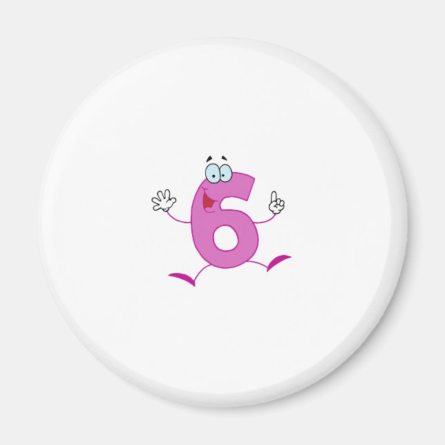 Imán Feliz número 6 (Frente)