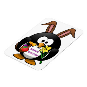 IMÁN "FELIZ ORIENTAL" PENGUIN BUNNY