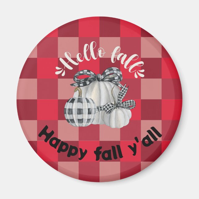 Imán Feliz otoño (Frente)