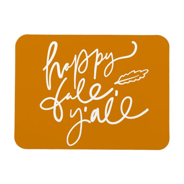 Imán Feliz otoño (Horizontal)