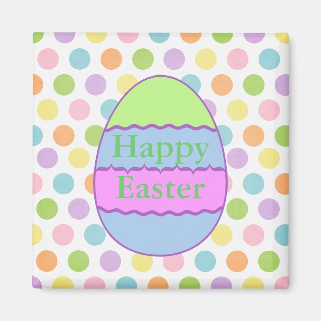 Imán Feliz Pascua (Frente)