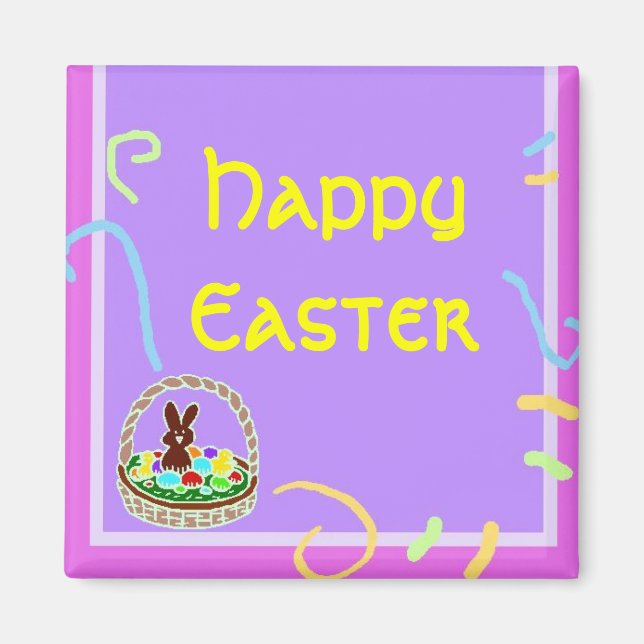 Imán Feliz Pascua (Frente)