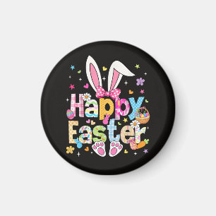Imán Feliz Pascua 2026 Conejito Lindo Conejo