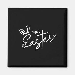 Imán Feliz Pascua Cristiana Cruz de Pascua Conejo de Pa