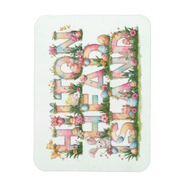 Imán Feliz Pascua desde la Isla Hilton Head