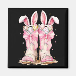 Imán Feliz Pascua Huevo Howdy Botas de Vaquero Occident