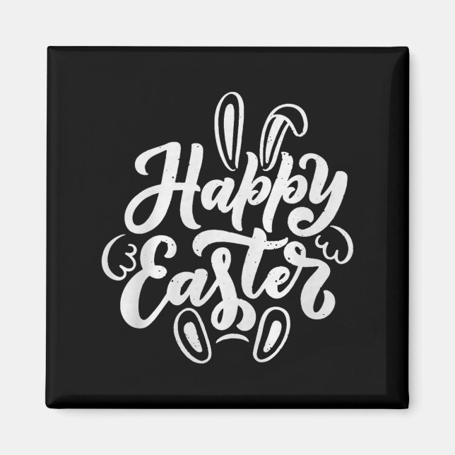 Imán Feliz Pascua Premium Tri-blend  (Frente)