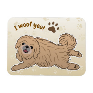 Imán Feliz Perro Pekín, amante de ti