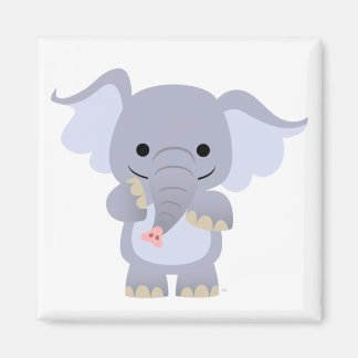Imán Feliz Personalizado Elephant Magnet