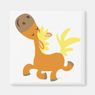 Imán Feliz Personalizado Pony Magnet