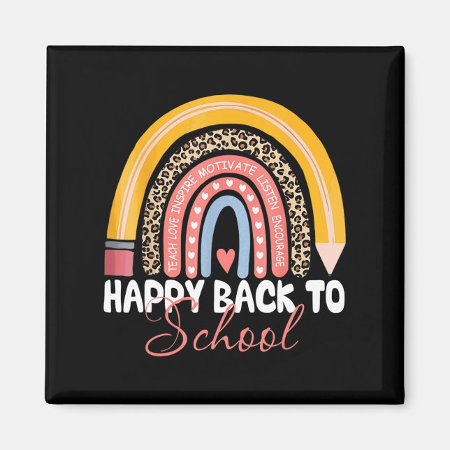 Imán Feliz primer día de regreso a la escuela de profes (Frente)