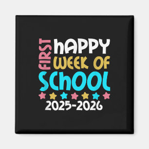 Imán Feliz Primera Semana De Clases 2025 2026 Chicas De