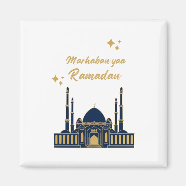 Imán Feliz Ramadan Kareem -Citas de Eid Mubarak (Frente)