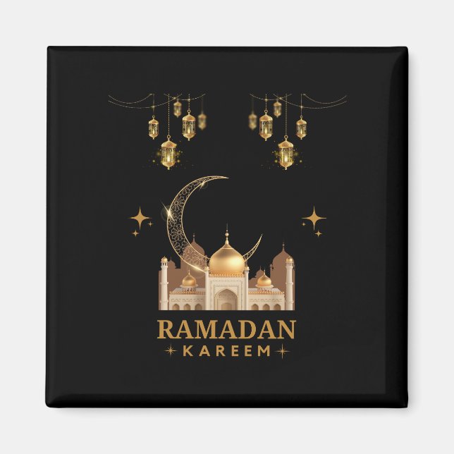 Imán Feliz Ramadan Kareem -Saludos de Eid Mubarak (Frente)
