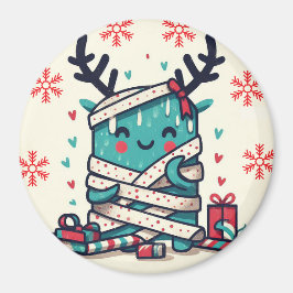 Imán Feliz regalo monstruo de la fiesta de Navidad envu