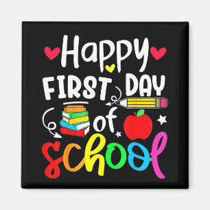 Imán Feliz Regreso A Clases Primer Día De Clases Estudi