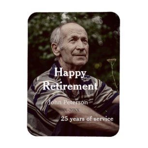 Imán Feliz retiro foto nombre años de servicio