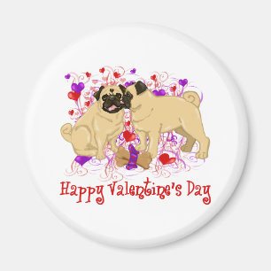 Imán Feliz San Valentín Besado
