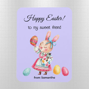 Imán Feliz Semana Santa Flexible de un amigo personaliz