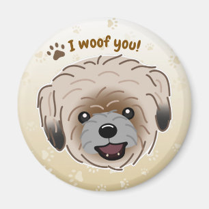 Imán Feliz Shih Tzu Dog Lover I Wowty Paws