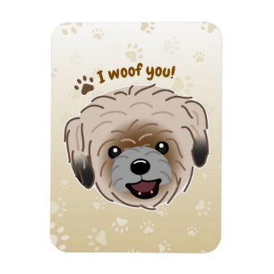 Imán Feliz Shih Tzu Dog Lover I Wowty Paws