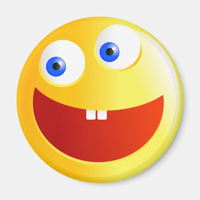 Imán Feliz Smilie (Frente)