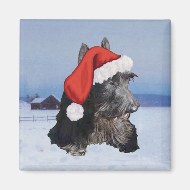 Imán Feliz Sombrero Territorial de Escocia (Frente)