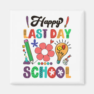 Imán Feliz Último Día De Graduación Escolar De Estudian